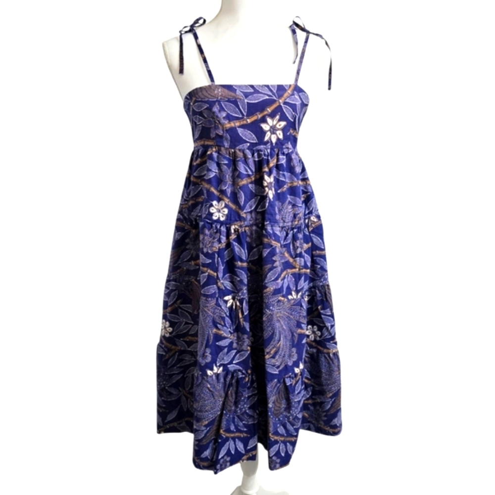 Sears Blue Strapless Sundress for Cocktail Events